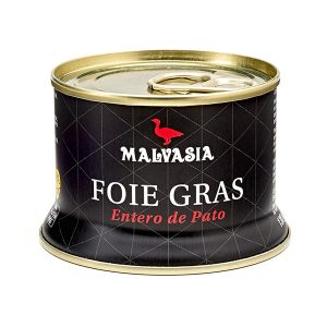 FOIE GRAS ENTERO DE PATO LATA 130 GR MALVASIA