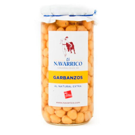 GARBANZO NATURAL EXTRA EL NAVARRICO 700 GR