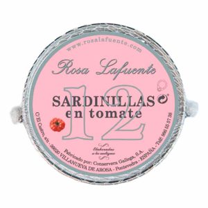 SARDINILLAS CON TOMATE 12 ROSAS LAFUENTE