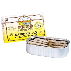 SARDINILLAS EN ACEITE DE OLIVA PACO LAFUENTE