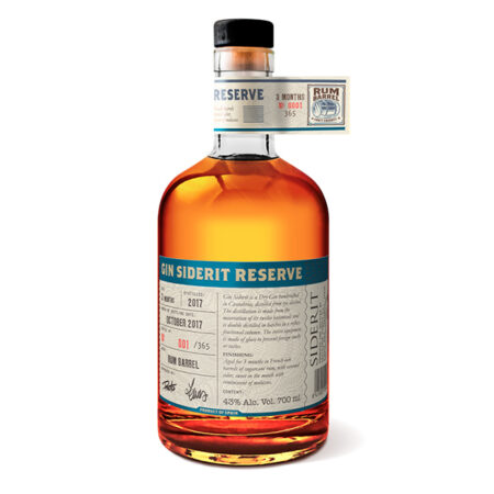 SIDERIT GIN RESERVE RUM BARREL 70CL